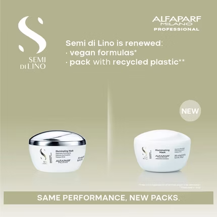 Alfaparf Milano Semi Di Lino Diamond Illuminating Mask 200 ml