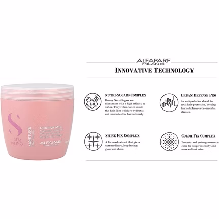 Alfaparf Milano Semi Di Lino Moisture Nutritive Mask 500 ml