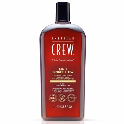 American Crew 3-in-1 Ginger + Tea 1000 ml American Crew 3-in-1 Ginger + Tea 1000 ml