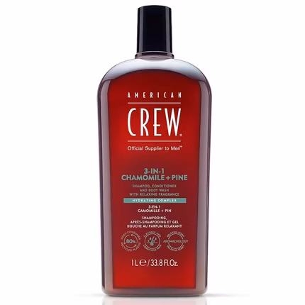 American Crew 3-in-1 Chamolie + Pine American Crew 3-in-1 Chamolie + Pine 1000 ml