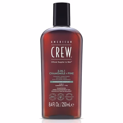 American Crew 3-in-1 Chamolie + Pine American Crew 3-in-1 Chamolie + Pine 250 ml