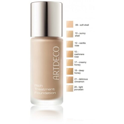 Artdeco Rich Treatment Foundation 17 Creamy Honey 20 ml