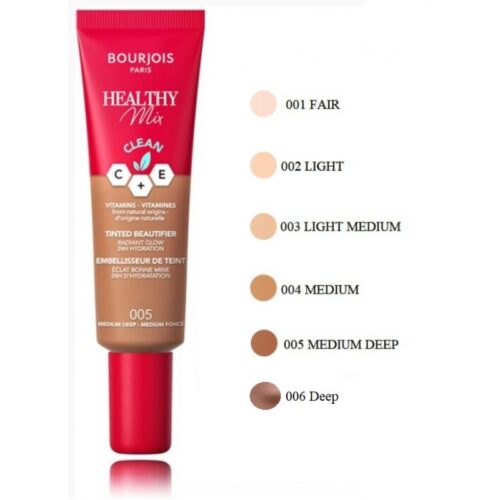 Bourjois Healthy Mix Clean Tinted Beautifier 003 Light Medium 30 ml Bourjois Healthy Mix Clean Tinted Beautifier 003 Light Medium 30 ml