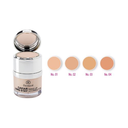 Dermacol Caviar Long Stay Make-Up & Corrector 4 Tan 30 ml