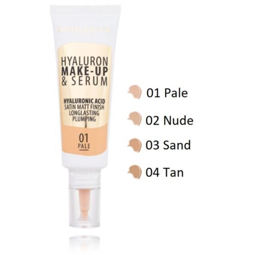 Dermacol Hyaluron Make-up & Serum 03 Sand 25 g