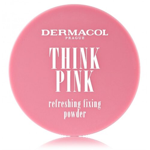 Dermacol Think Pink Refreshing Fixing Powder 10 g Dermacol Think Pink Refreshing Fixing Powder 10 g