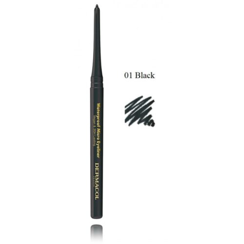 Dermacol Waterproof Micro Eyeliner 01 Black Dermacol Waterproof Micro Eyeliner 01 Black