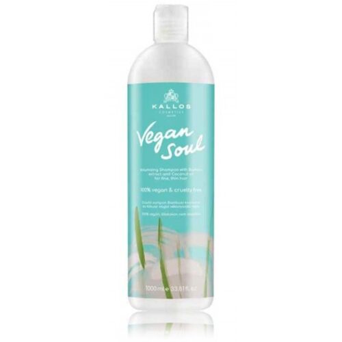 Kallos Vegan Soul Volumizing Shampoo 1000 ml