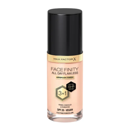 Max Factor Facefinity All Day Flawless Flexi-Hold 3in1 Primer Concealer Foundation SPF20 33 30 ml