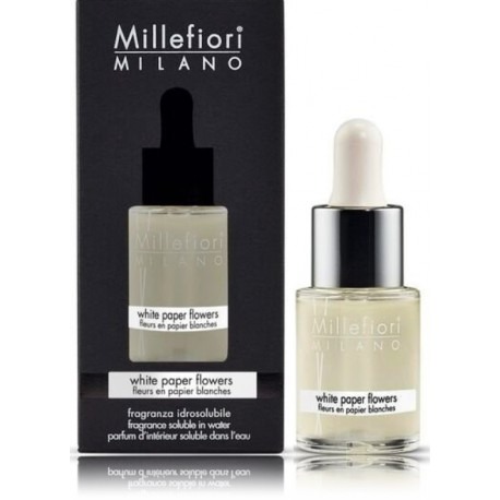 Millefiori Milano Fragrance Soluble in Water White Paper Flowers 15 ml Millefiori Milano Fragrance Soluble in Water White Paper Flowers 15 ml