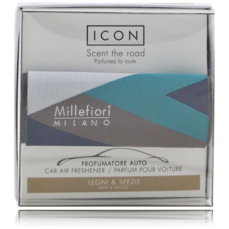 Millefiori Milano Icon Car Air Freshener Legni & Spezie Textil Geometric Millefiori Milano Icon Car Air Freshener Legni & Spezie Textil Geometric