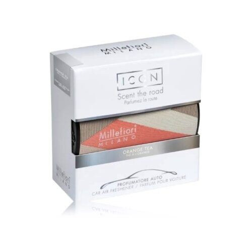 Millefiori Milano Icon Car Air Freshener Orange Tea Textil Geometric Millefiori Milano Icon Car Air Freshener Orange Tea Textil Geometric