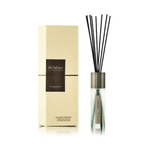Millefiori Milano Selected Fragrance Diffuser Smoked Bamboo 350 ml Millefiori Milano Selected Fragrance Diffuser Smoked Bamboo 350 ml
