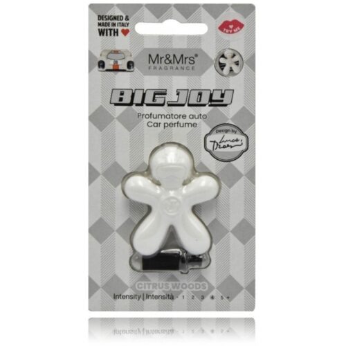 Mr&Mrs Fragrance Big Joy Car Perfume Citrus Woods