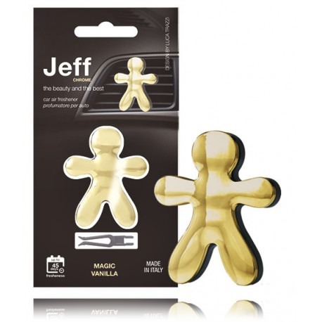 Mr&Mrs Fragrance Jeff Chrome Car Air Freshener Magic Vanilla