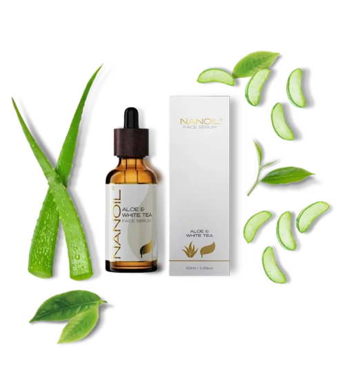 Nanoil Aloe & White Tea Face Serum 50 ml Nanoil Aloe & White Tea Face Serum 50 ml