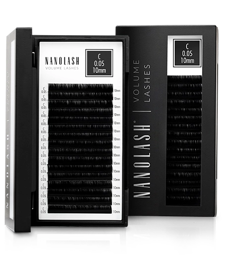 Nanolash Volume Lashes 0.05 C 10 mm