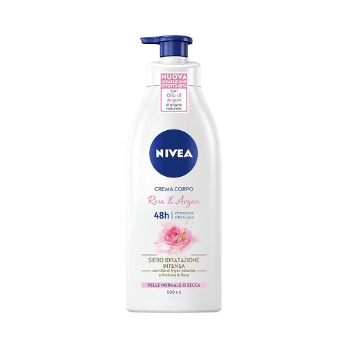Nivea Rose & Argan Hydration Body Milk 500 ml