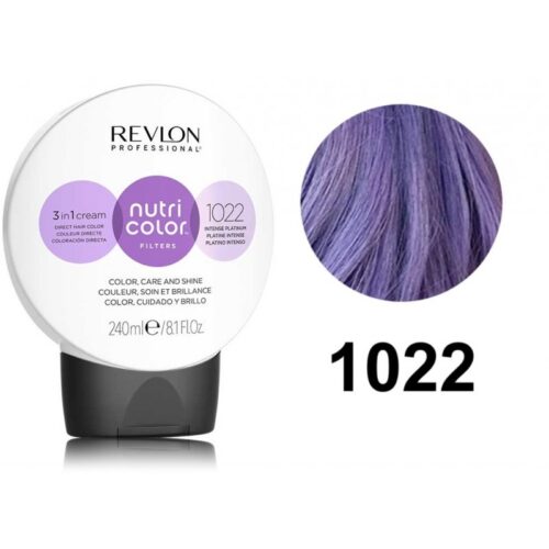 Revlon Professional Nutri Color Filters 3in1 Cream 1022 Intense Platinum 240 ml