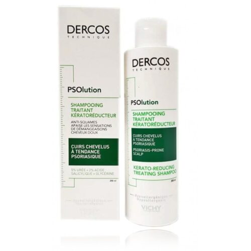 Vichy Dercos Psolution Kerato-Reducing Treating Shampoo 200 ml