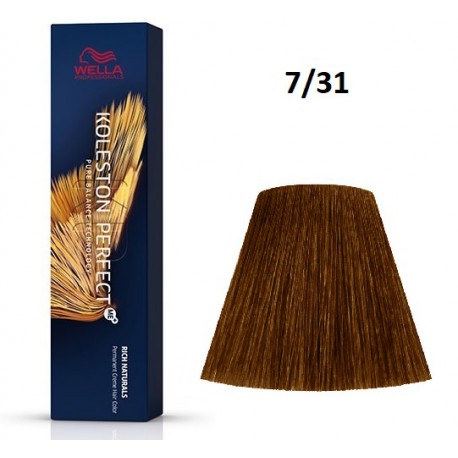 Wella Professionals Koleston Perfect Me+ Rich Naturals 7 31 60 ml Wella Professionals Koleston Perfect Me+ Rich Naturals 7/31 60 ml