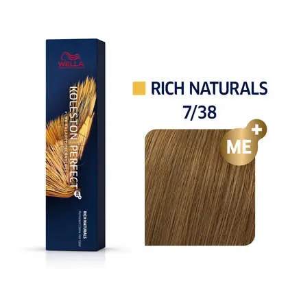 Wella Professionals Koleston Perfect Me+ Rich Naturals 7 38 60 ml Wella Professionals Koleston Perfect Me+ Rich Naturals 7/38 60 ml