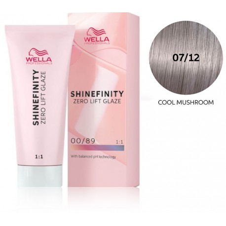 Wella Professionals Shinefinity Zero Lift Glaze 07 12 Cool Mushroom 60 ml Wella Professionals Shinefinity Zero Lift Glaze 07/12 Cool Mushroom 60 ml