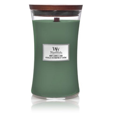 Woodwick Mint Leaves & Oak 609,5 g