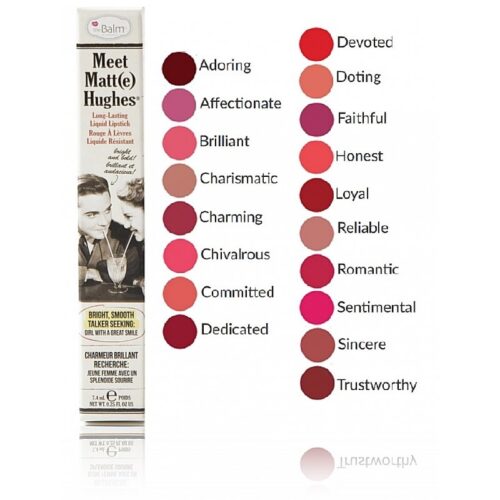 theBalm Meet Matt(e) Hughes Liquid Lipstick Dedicated 7,4 ml