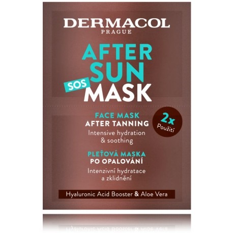Dermacol After Sun Face Mask 2 x 8 ml Dermacol After Sun Face Mask 2 x 8 ml