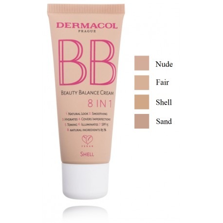 Dermacol BB Beauty Balance Cream 8in1 Shell 30 ml