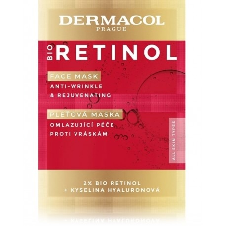Dermacol Bio Retinol Face Mask 2 x 8 ml