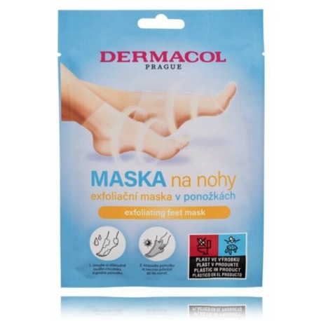 Dermacol Exfoliating Feet Mask 2 x 15 ml
