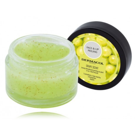 Dermacol Face & Lip Peeling Grape Scent 50 ml