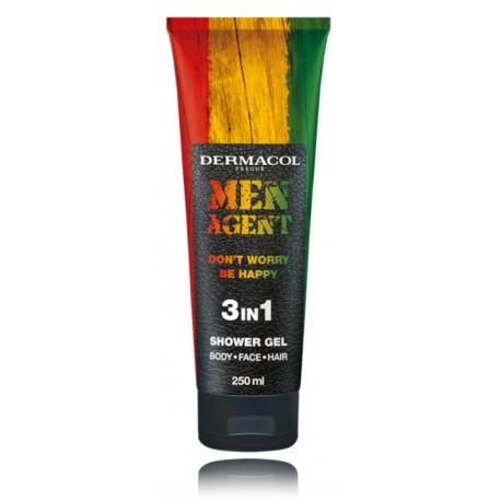 Dermacol Men Agent Don't Worry Be Happy 3in1 Shower Gel 250 ml Dermacol Men Agent Don't Worry Be Happy 3in1 Shower Gel 250 ml