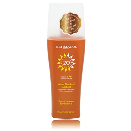 Dermacol Sun Water Resistant Sun Milk SPF20 Spray 200 ml