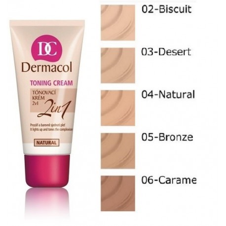 Dermacol Toning Cream 2in1 Bronze 30 ml