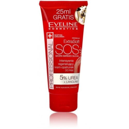 Eveline Extra Soft SOS Intensely Regenerating Hand Cream-Mask 100 ml