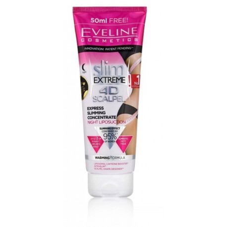 Eveline Slim Extreme 4D Scalpel Express Slimming Concentrate Night Liposuction 250 ml