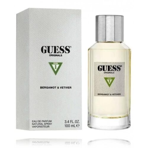 Guess Originals Type 1 Bergamot Vetiver EDP U 100 ml Guess Originals Type 1 Bergamot & Vetiver EDP U 100 ml