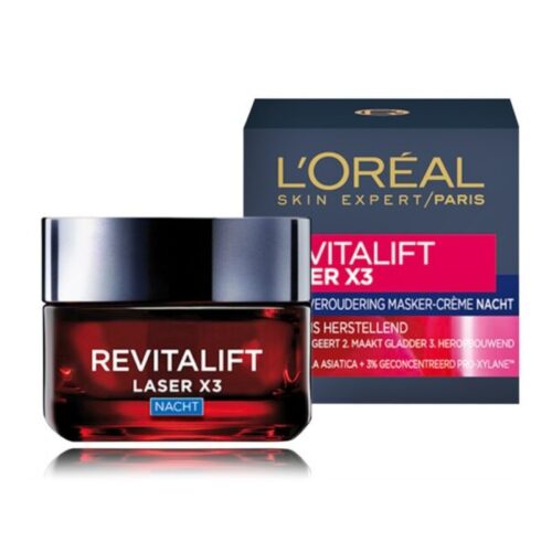 L´Oréal Paris Revitalift Laser X3 Anti-Age Night Cream-Mask 50 ml