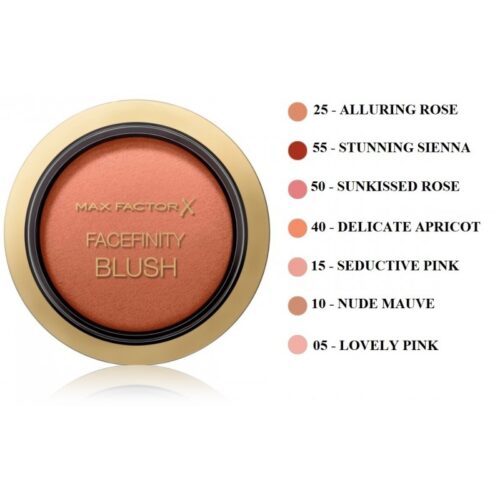 Max Factor Facefinity Blush 10 Nude Mauve 1,5 g