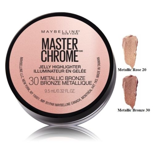 Maybelline Face Studio Chrome Highlighter 20 Metallic Rose