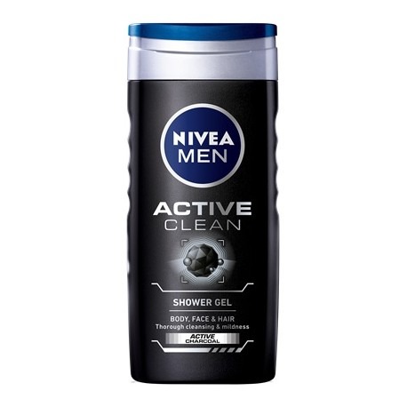Nivea Men Active Clean Shower Gel 250 ml Nivea Men Active Clean Shower Gel 250 ml