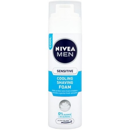 Nivea Men Sensitive Cool Shaving Foam 200 ml Nivea Men Sensitive Cool Shaving Foam 200 ml