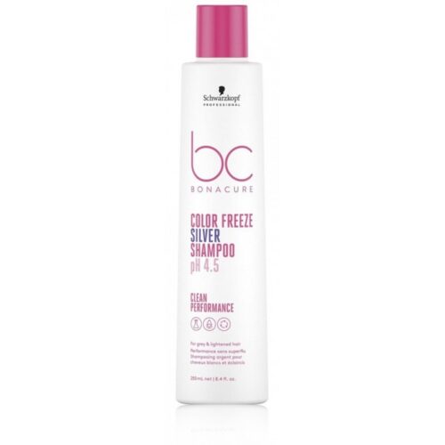 Schwarzkopf Professional BC Bonacure Color Freeze Silver Shampoo pH 4.5 Clean Performance 250 ml