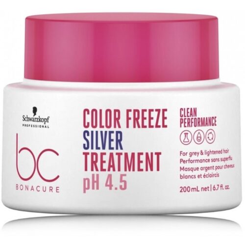 Schwarzkopf Professional BC Bonacure Color Freeze Silver Treatment pH 4.5 Clean Performance 200 ml
