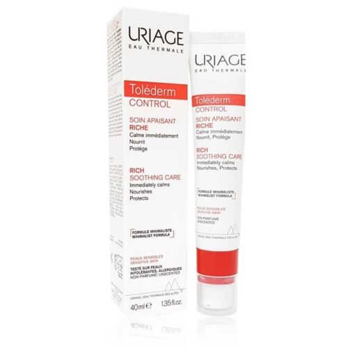 Uriage Tolederm Control Soin Apaisant Riche 40 ml