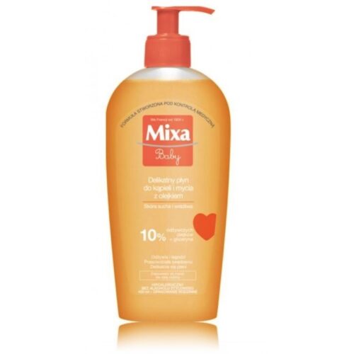 Mixa Baby Foaming Oil Bath Shower 400 ml Mixa Baby Foaming Oil Bath & Shower 400 ml
