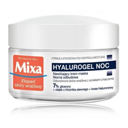 Mixa Hyalurogel Night Moisturizing Night Cream-Mask 50 ml